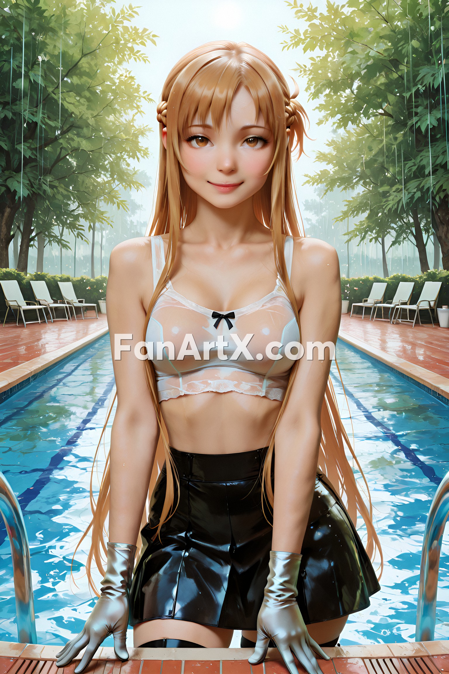 Sao Asuna Yuuki Fanart - Sword Art Online character 3137495